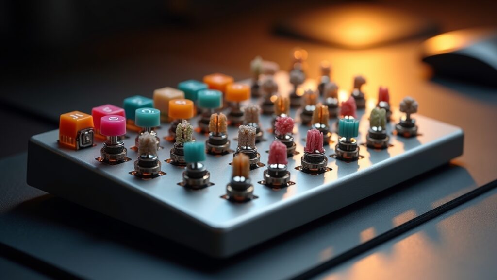 Switch tester board with various switch options